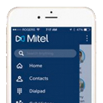 Mitel MiCloud Smart Phone App
